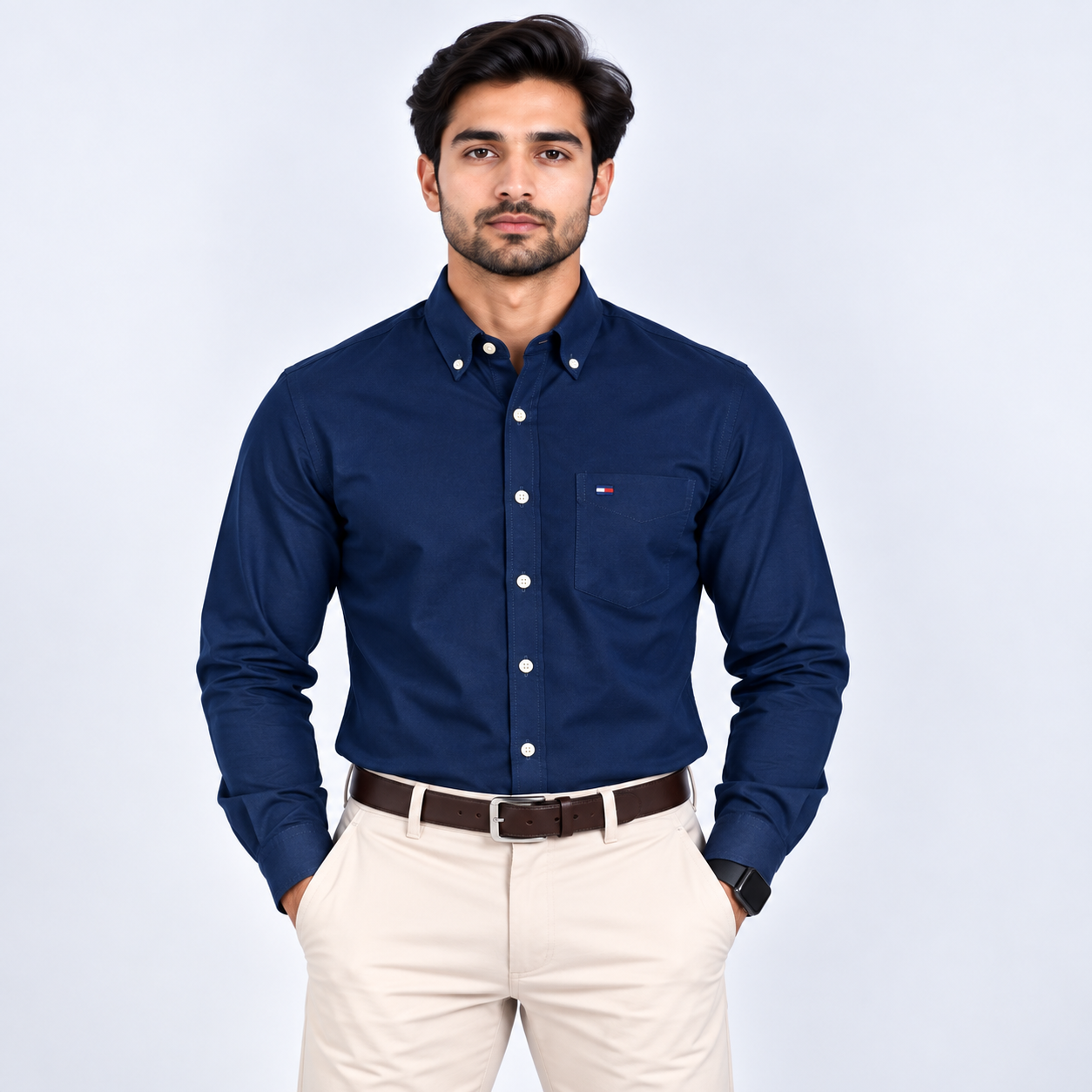 ChatGPT Image Sep 12, 2026, 01_11_30 PM PREMIUM SHIRT- Navy Blue